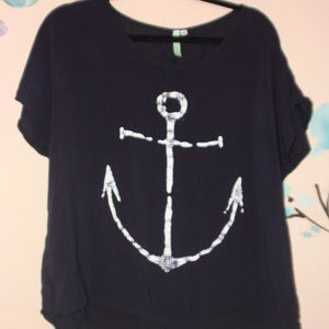 Nautical Theme Blouse